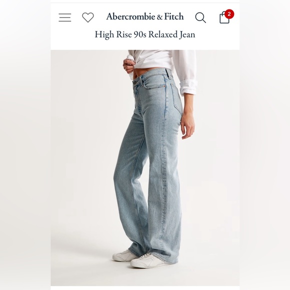 {Abercrombie} 90s Relaxed Jean - Picture 6 of 6